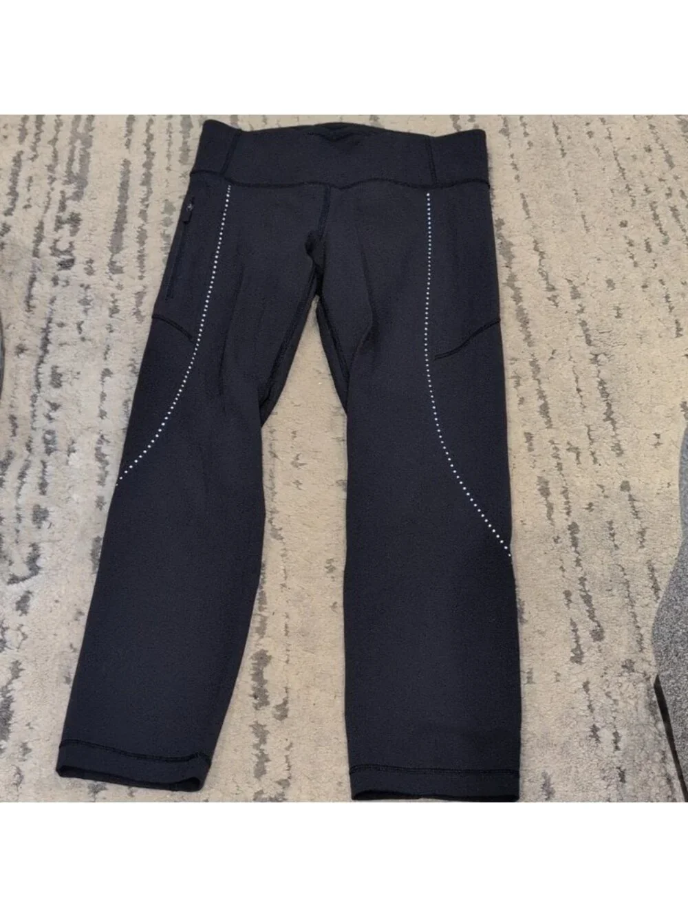 Lululemon Extra Mile Crop (Reflective 23